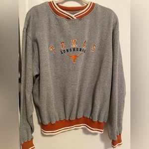 VINTAGE MENS Crewneck pullover Texas Longhorns (SIZE MEDIUM)